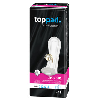 toppad | מארז תחבושות לבריחת שתן מקסי