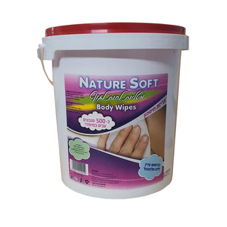 מגבונים לחים בדלי פלסטיק