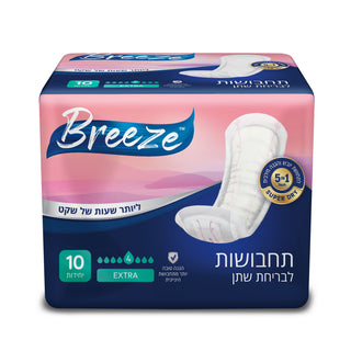 Breeze | תחבושות ספיגה לבריחת שתן אקסטרה