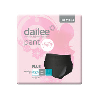 Dailee| מארז תחתונים ספיגה לנשים  פרימיום מידה L
