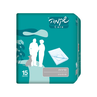 שקמה | סדיניות  - מגן מיטה חד פעמי מידה 65/99