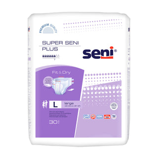 SENI| מארזי חיתולי סופר פלוס 30 יח' מידה L