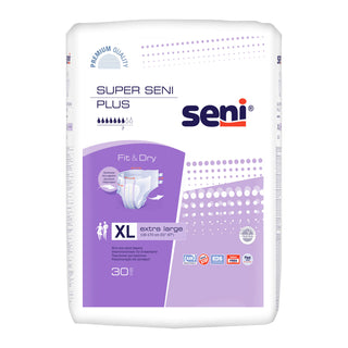 SENI| מארז חיתולי סופר פלוס 30 יח' מידה XL
