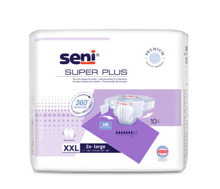 SENI| מארז חיתולי סופר פלוס 10 יח' מידה XXL