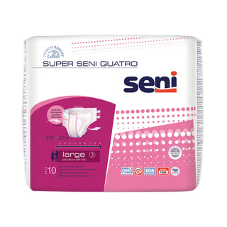 SENI| מארז חיתולי קוואטרו מידה L