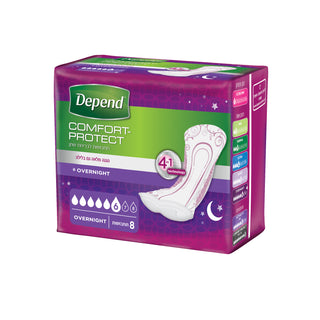 DEPEND|  מארז תחבושות לבריחת שתן אובר נייט